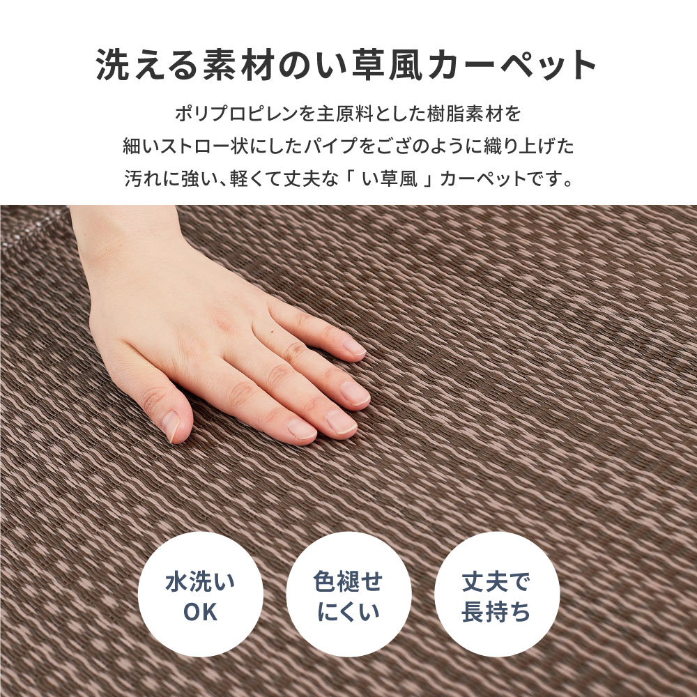 洗えるラグカーペット