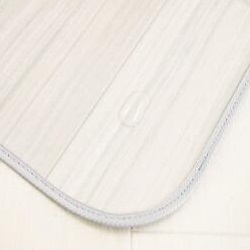 ダイニングラグ 182&times;280cm 拭ける 撥水 防水 防カビ 抗菌 防炎 日本製 床保護 傷防止 クッションフロア カーペット ラグ マット おしゃれ 木目調 受注生産