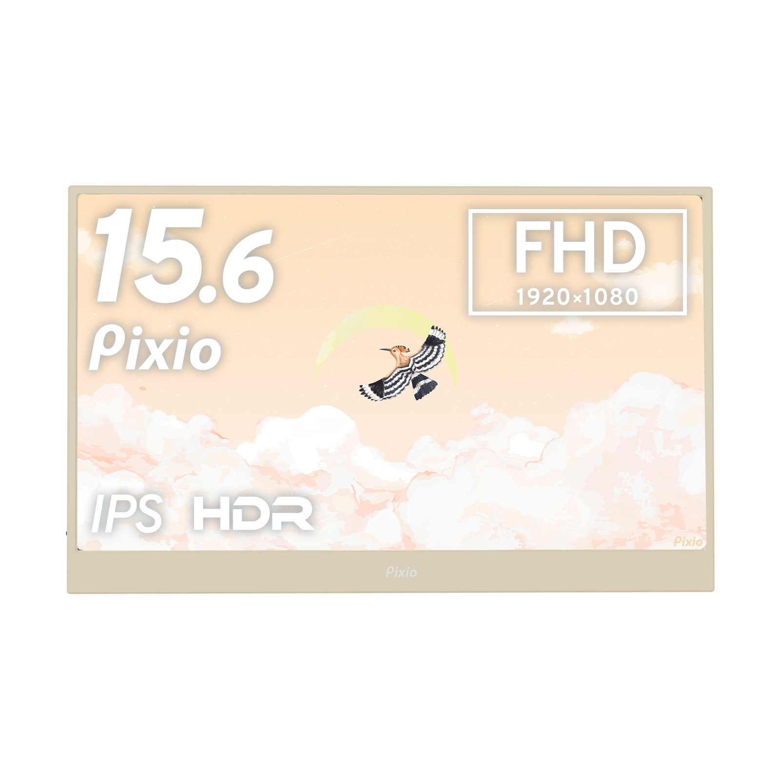 Pixio モバイルモニター ポータブルモニター PX160WAVE 15.6インチ