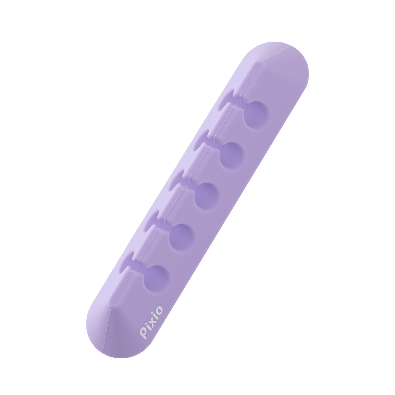 Pixio シリコン ケーブルホルダー ブラック ホワイト 黒 白 コードクリップ ケーブルドロップ ケーブル収納 コード管理 カラフル ブルー ピンク パープル グリー | Pixio | 06