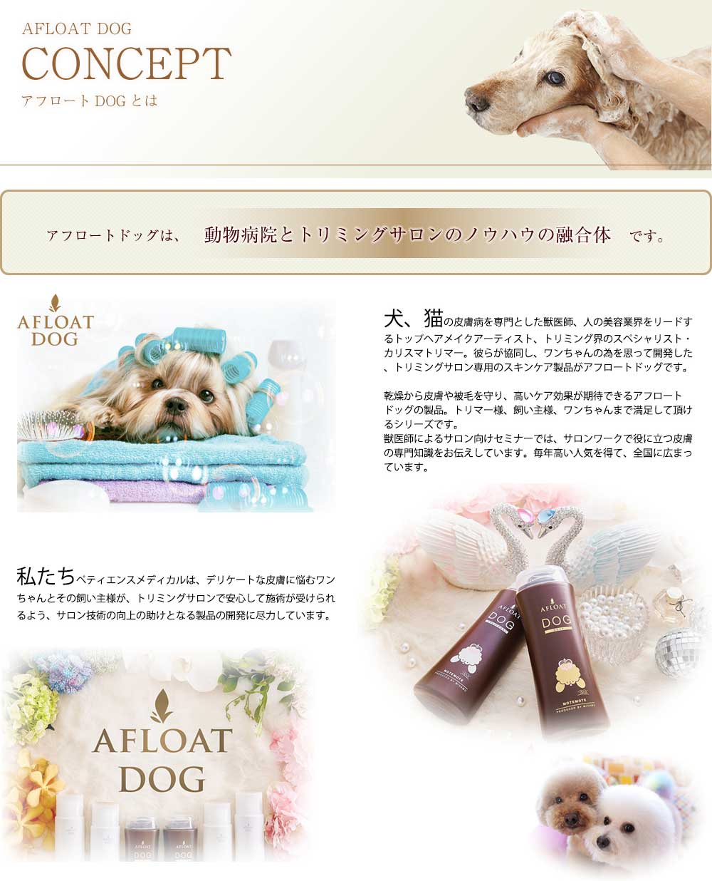 AFLOAT DOG アフロートドッグ アフロートVET モイスチャライズ 200g 保湿ローション 潤いをキープ 角質 皮膚炎 保湿ローション 犬用 スキンケア