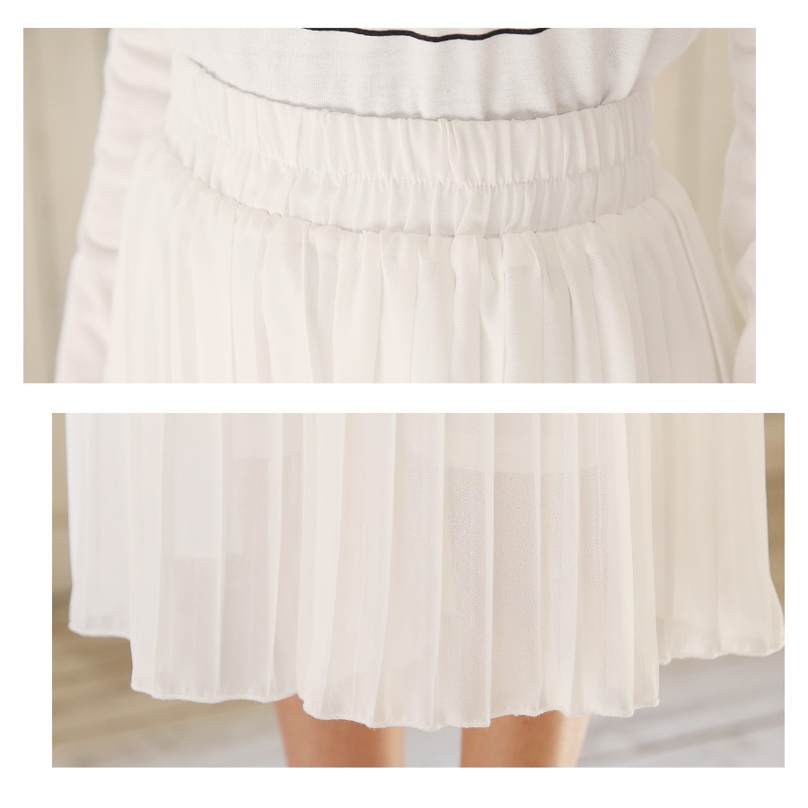 上品ふんわりシフォン素材 プリーツガウチョパンツ レディース