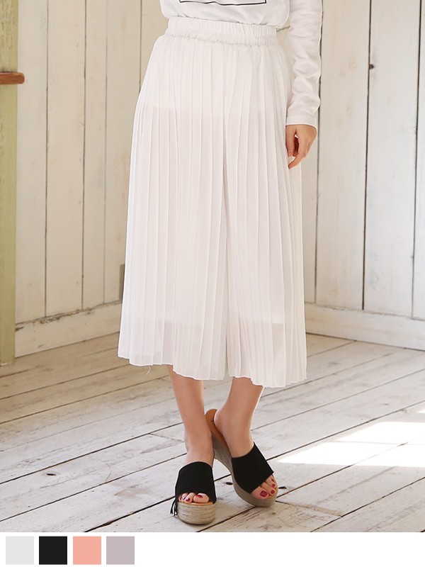 ガウチョパンツ/きれいめ/ガウチョパンツ/白/ワイドパンツ/ガウチョパンツ/ホワイト/ゆったり/プリーツ/ガウチョ/フレアパンツ/ガウチョパンツ/大きいサイズ/スカンツ/スカーチョ/リネン/bottoms/pants/womans/ladies/白/ホワイト/ウエストゴム/