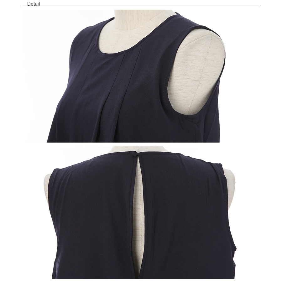 ノースリーブオールインワン ロンパース レディース