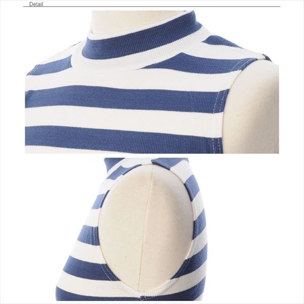 ストレッチ ノースリーブ トップス ノースリニット ノースリトップス ボトルネック ハイネック サマーニット レディース 肩みせ 肩だし 肩あき デート カットソー リゾート ガーリー おしゃれ 大人 上品 レディース 春 夏 tops womans ladies