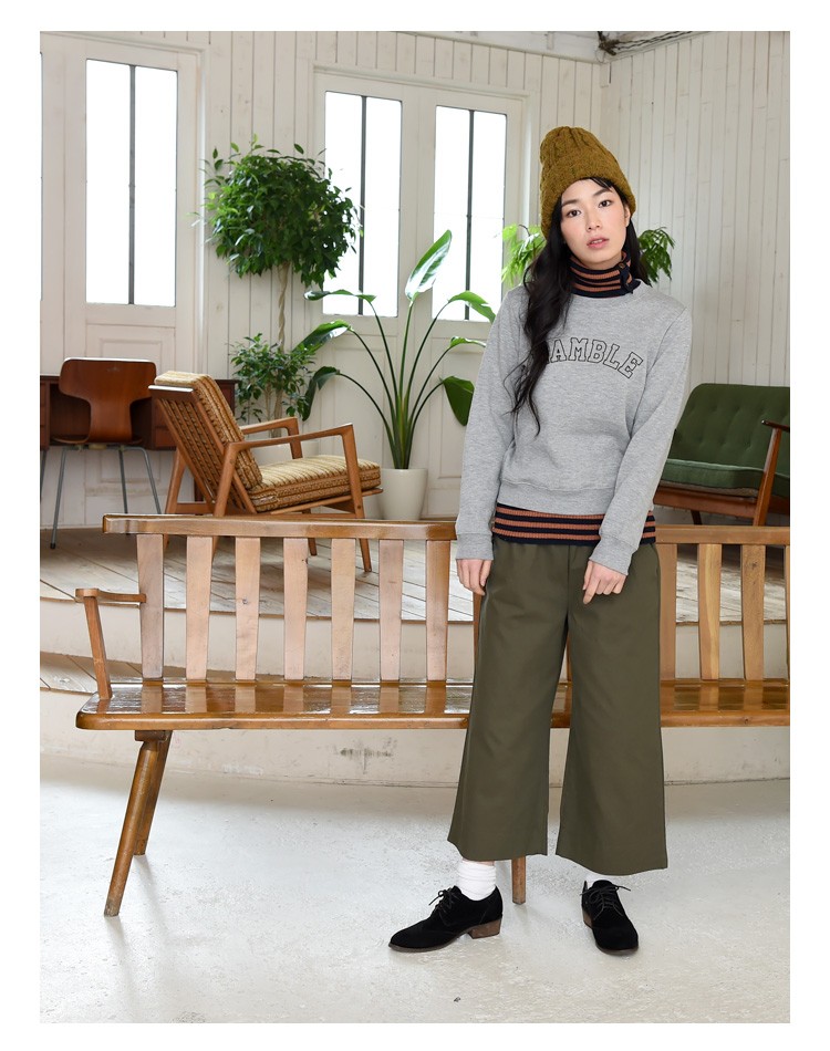 裏起毛 スウェット レディース 英字ロゴ トレーナー トップス クルーネック Uネック ロゴ スウェット 長袖 裏起毛 フリル プルオーバー オフィス おしゃれ 秋冬 大人 上品 レディース レデイース tops womans ladies