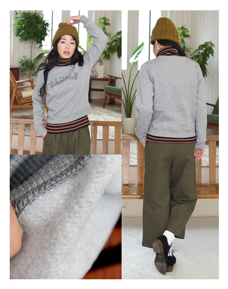 裏起毛 スウェット レディース 英字ロゴ トレーナー トップス クルーネック Uネック ロゴ スウェット 長袖 裏起毛 フリル プルオーバー オフィス おしゃれ 秋冬 大人 上品 レディース レデイース tops womans ladies