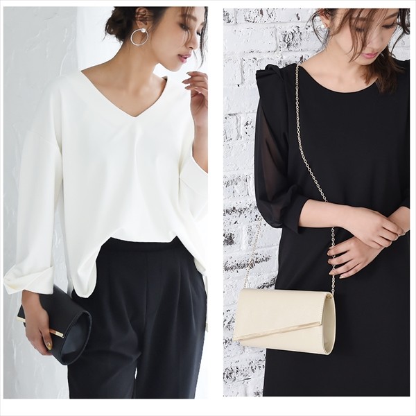 クラッチバッグ ショルダーバッグ レディース 斜めがけ 2way クラッチ バッグ ハンドバッグ 軽い 斜め掛けバッグ かわいい 結婚式 パーティー 鞄 カバン おしゃれ 大人 上品 レディース レデイース bag womans ladies ホワイト 白 アイボリー ブラック 黒