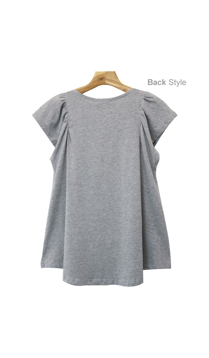 楽ちん 春 Tシャツ レディース 半袖 ラッフル袖 フリル フレア Aライン トップス オフィス Tシャツ レディース おしゃれ ラッフルスリーブ Tシャツ Uネック オーバーサイズ ゆったり 夏 オフィスカジュアル 春夏 レディース tops Ladies ブラック ホワイト 白 ネイビー グレー グリーン