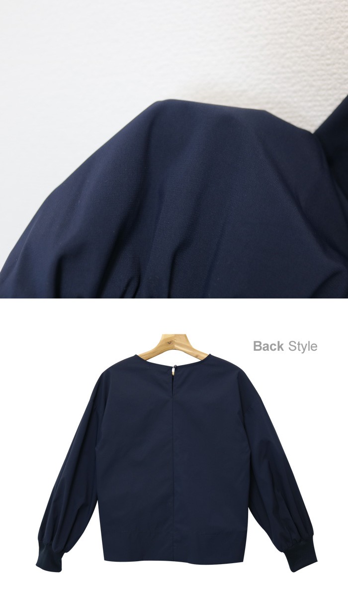 楽ちん 春 ブラウス レディース ビジネス 7分袖 七分袖 2way トップス シャツ ブラウス オフィス 袖コンシャス おしゃれ 長袖 ブラウス ボリューム袖 バルーン袖 ゆったり 夏 オフィスカジュアル 春夏 レディース tops Ladies ブラック 黒 白 ホワイト ネイビー グリーン