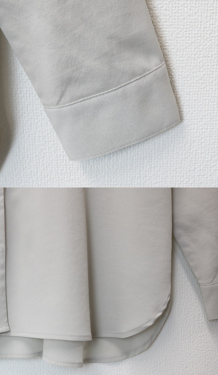 楽ちん 春 スキッパーシャツ レディース 通勤 スキッパー ブラウス レディース ビジネス Vネック トップス シャツ ブラウス オフィス 袖コンシャス 長袖 オーバーサイズ 大きいサイズ ゆったり 夏 オフィスカジュアル 春夏 レディース tops Ladies ブラック 黒 白 ホワイト ネイビー ベージュ ピンク