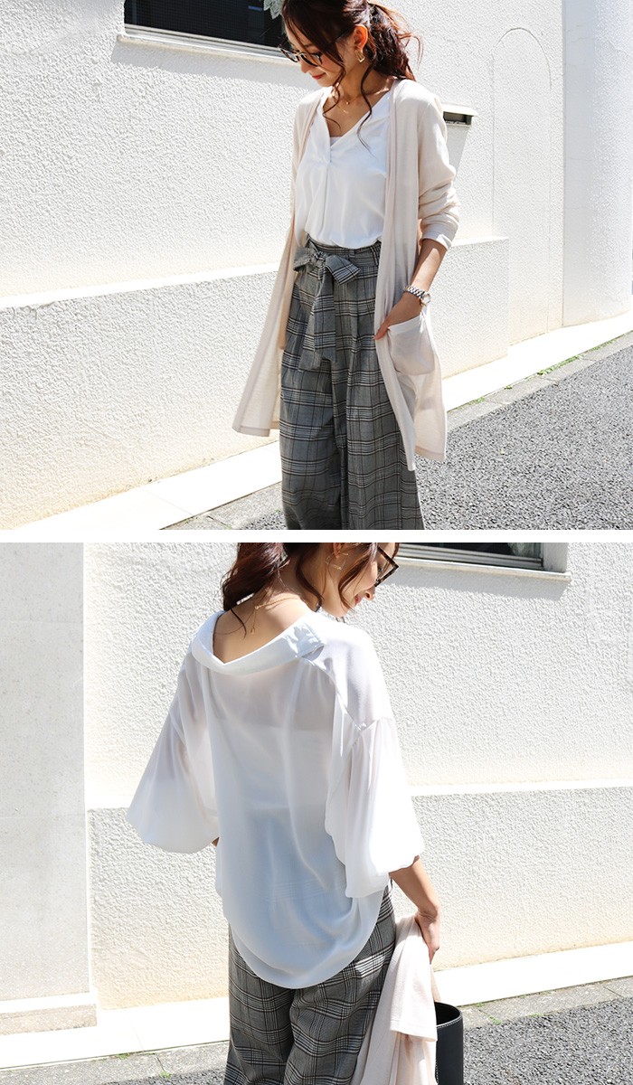 楽ちん 春 スキッパーシャツ レディース 通勤 スキッパー ブラウス レディース ビジネス 7分袖 七分袖 2way トップス ストライプ シャツ ブラウス オフィス 袖コンシャス 長袖 ボリュームスリーブ 大きいサイズ ゆったり 夏 オフィスカジュアル 春夏 レディース tops Ladies ブラック 黒 白 ホワイト ネイビー ベージュ