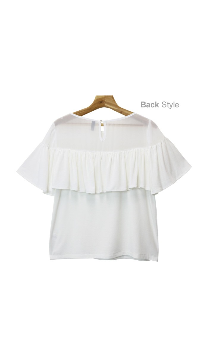 楽ちん 春 ブラウス レディース 通勤 ラッフル フレア袖 シフォン カットソー ゆるてろ ブラウス レディース ビジネス トップス シャツ ブラウス オフィス 袖コンシャス 長袖 ラッフルスリーブ 大きいサイズ ゆったり 夏 オフィスカジュアル 春夏 レディース tops Ladies ブラック 黒 白 ホワイト ブルー ピンク