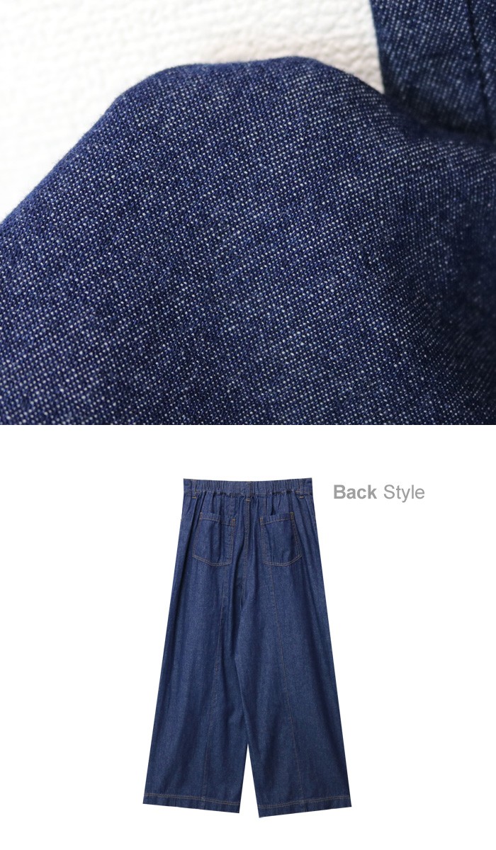 楽ちん 春 ワイドパンツ レディース デニム ハイウエスト ガウチョ ガウチョパンツ デニム ボトムス パンツ ボトム カジュアル ワイド ワイドパンツ デニム 女性 女の子 ボトムス S M L ゆったり 大きいサイズ 大人 カジュアル レディース bottoms pants Ladies ネイビー ブルー