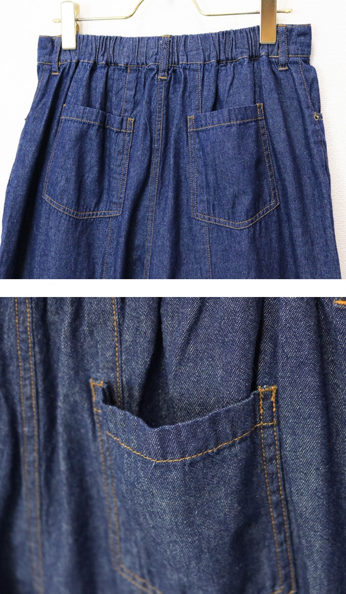 楽ちん 春 ワイドパンツ レディース デニム ハイウエスト ガウチョ ガウチョパンツ デニム ボトムス パンツ ボトム カジュアル ワイド ワイドパンツ デニム 女性 女の子 ボトムス S M L ゆったり 大きいサイズ 大人 カジュアル レディース bottoms pants Ladies ネイビー ブルー