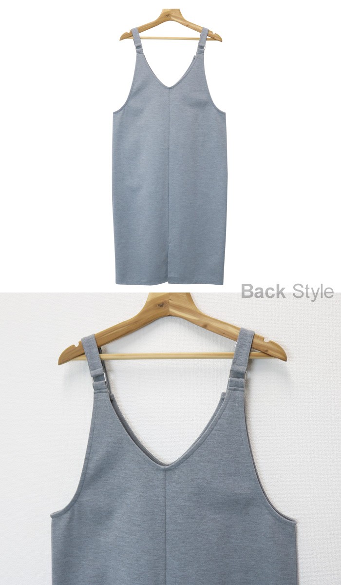 楽ちん ワンピース 春 大人 上品 ロング ロング丈 ジャンスカ レディース ジャンパースカート サロペットスカート オールインワン Vネック ワンピース ノースリ ノースリーブ ワンピース 夏 春夏 ladies onep onepiece womans ブラック グレー カーキ