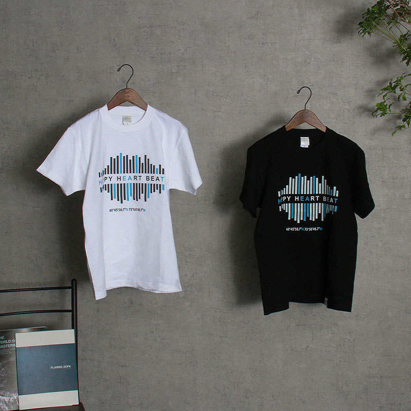 Noisycode Tシャツ オリジナル レディース メンズ ブランド デザインtシャツ 綿100 厚手 7 4oz 春 夏 半袖 おしゃれ プルオーバー 鼓動 英字 プリント ロゴ 0heart Plaisir プレジール 通販 Yahoo ショッピング