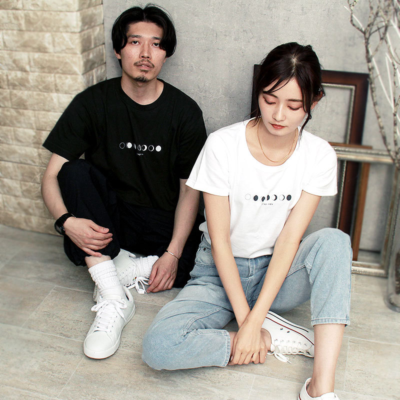 noisycode tシャツ オリジナル 月 moon ルナ レディース メンズ