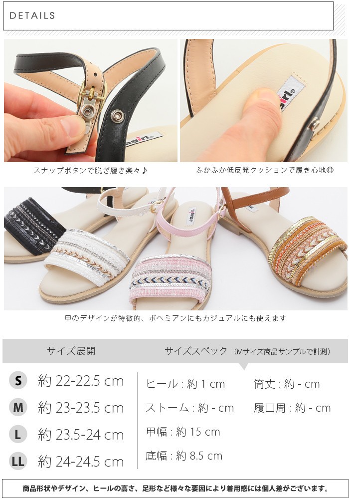 サンダル レディース ぺたんこ サンダル 黒 サンダル ストラップ レディース 歩きやすい 旅行 ペタンコ サンダル リゾート ビーチ スリッパ カジュアル フラット ローヒール　フラットソール 疲れにくい 低反発 Ladies shoes womans ブラック ホワイト ピンク キャメル