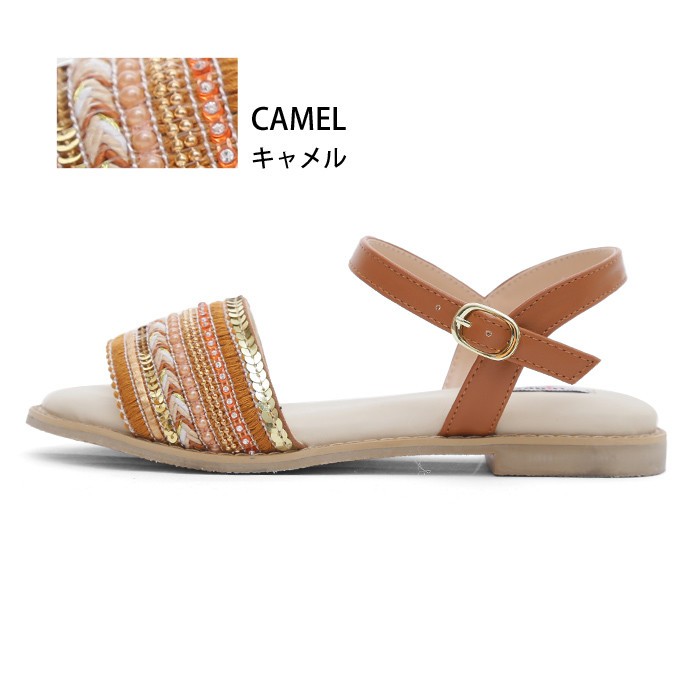 サンダル レディース ぺたんこ サンダル 黒 サンダル ストラップ レディース 歩きやすい 旅行 ペタンコ サンダル リゾート ビーチ スリッパ カジュアル フラット ローヒール　フラットソール 疲れにくい 低反発 Ladies shoes womans ブラック ホワイト ピンク キャメル