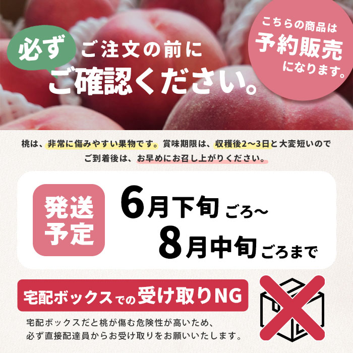 桃 もも モモ 贈答用 秀品 特大サイズ 2kg 2キロ 直送 国産 山梨県産