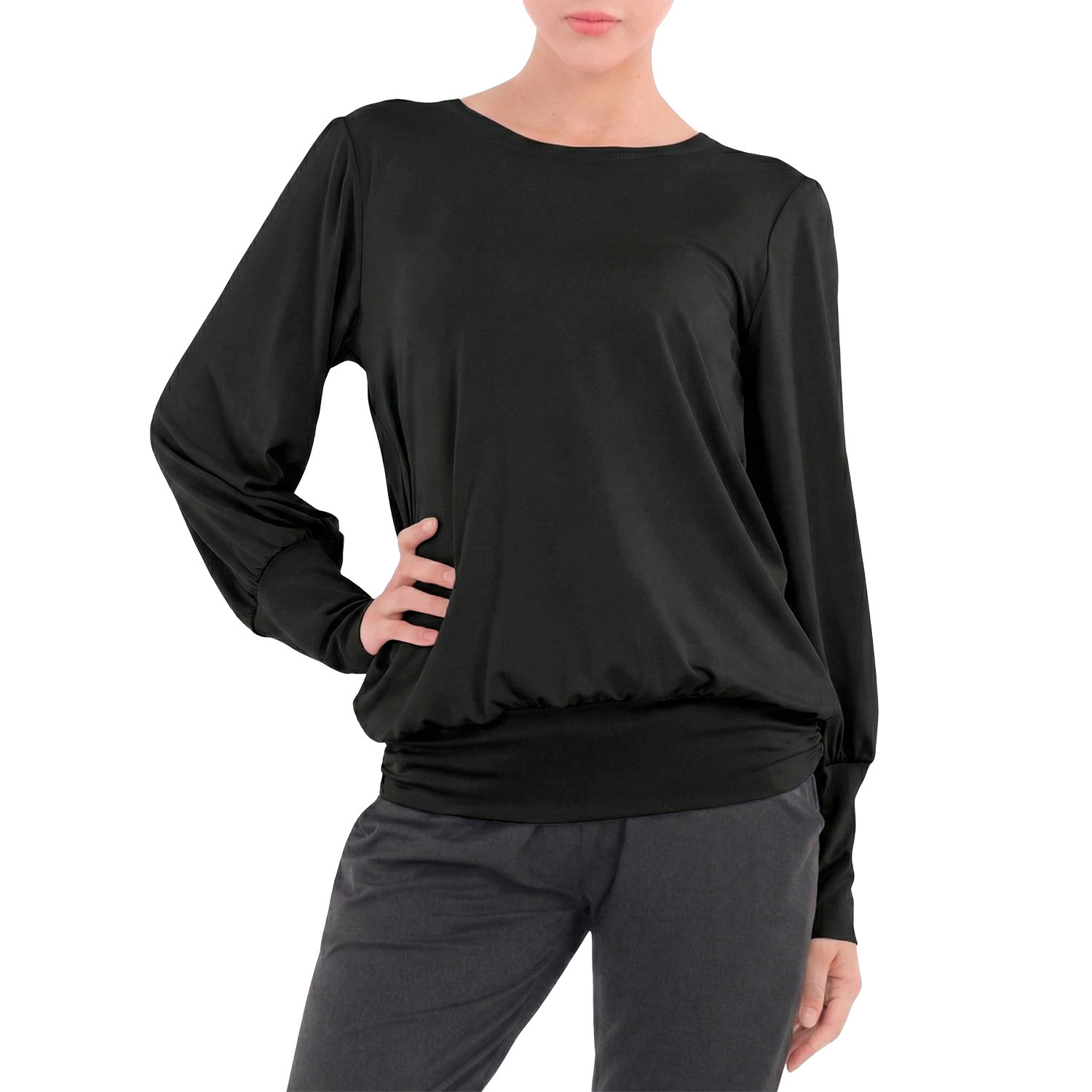 PlanetーC（プラネットシー） ヨガウェア トップス 長袖 めくれない