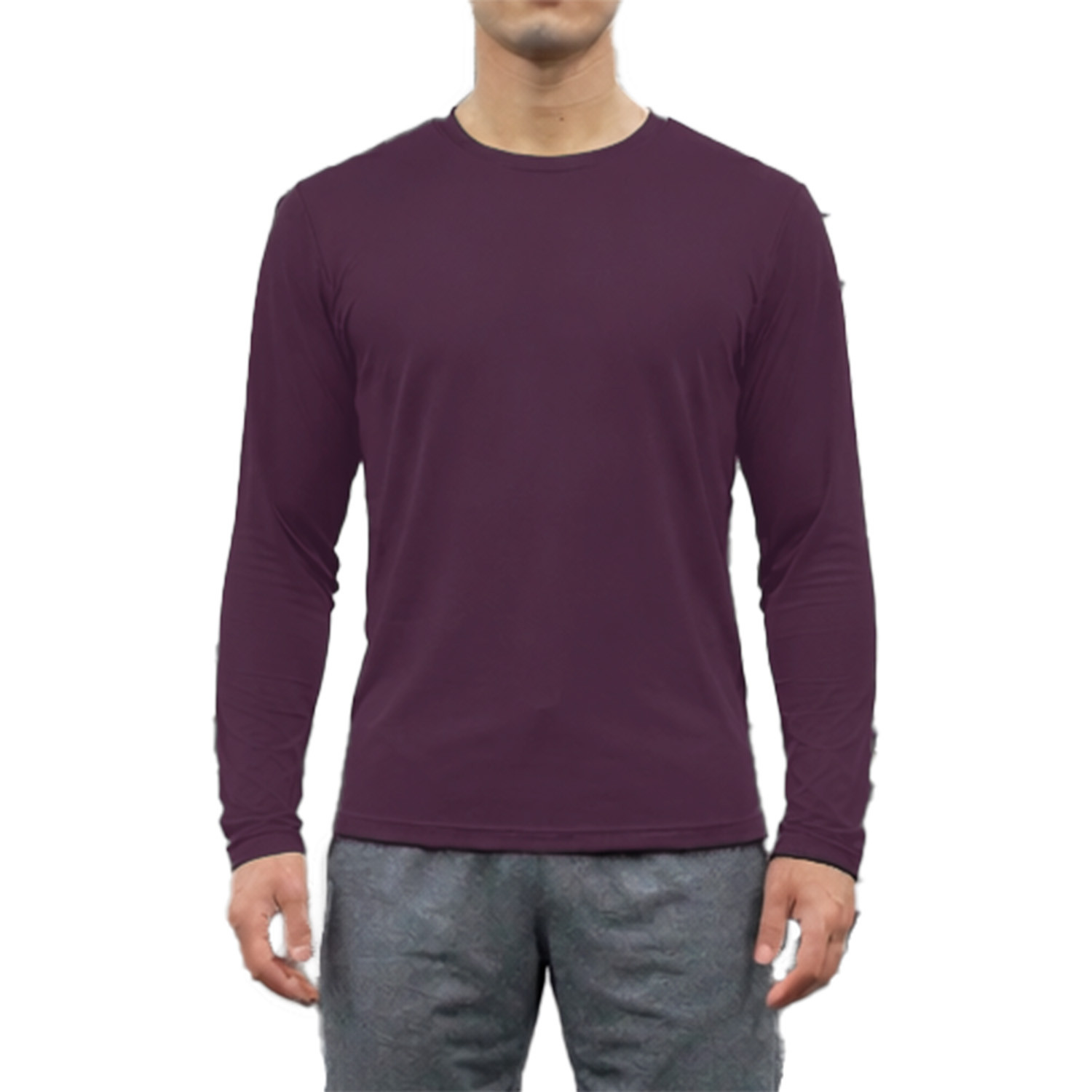 PlanetーC（プラネットシー） メンズ ロングスリーブ スポーツTシャツ