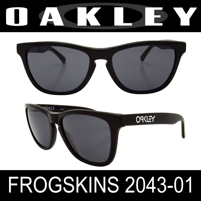 OAKLEY(オークリー) サングラス FROGSKINS 2043-06 Dark Brown Tortoise/Dark Bronz : okl- frogskins-2043-06 : サングラスのプラネット - 通販 - Yahoo!ショッピング