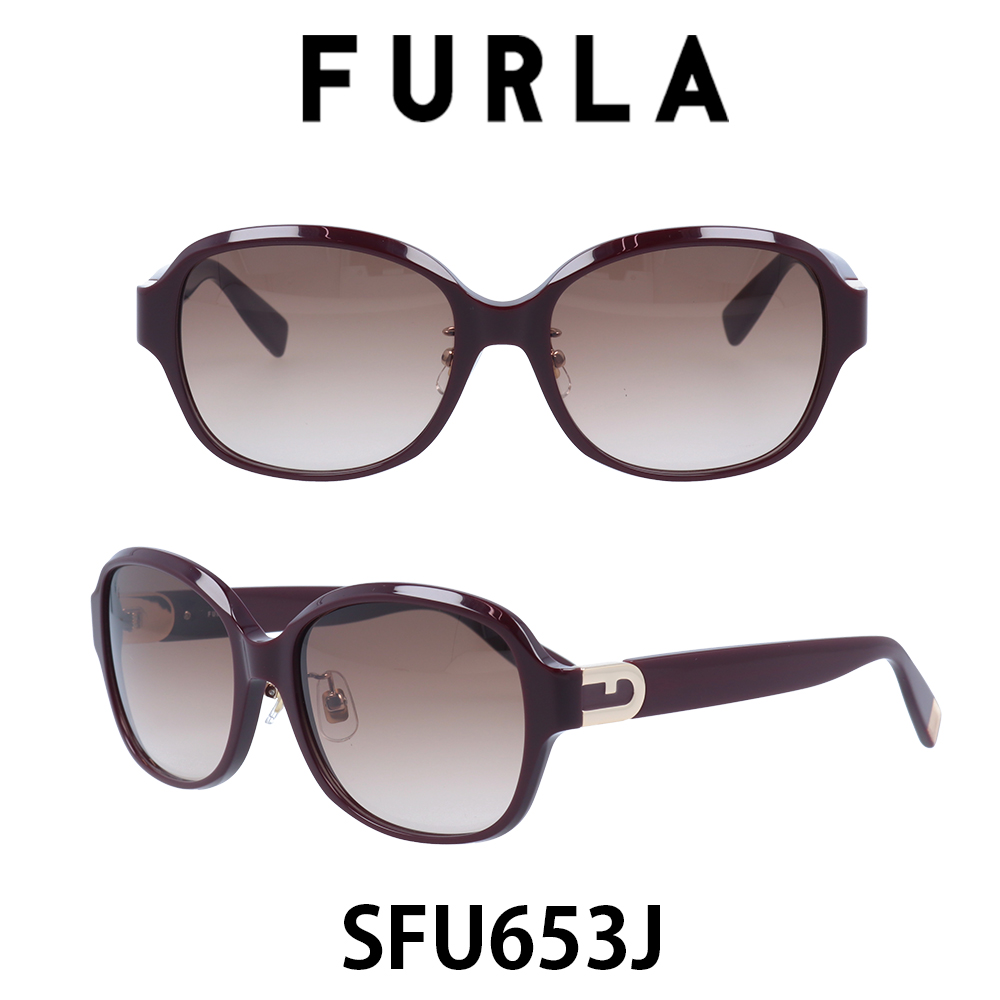 【美品】FURLA フルラ　レディース　サングラス　茶系　グラデーション FURLA フルラ レディース サングラス 2025年コレクション