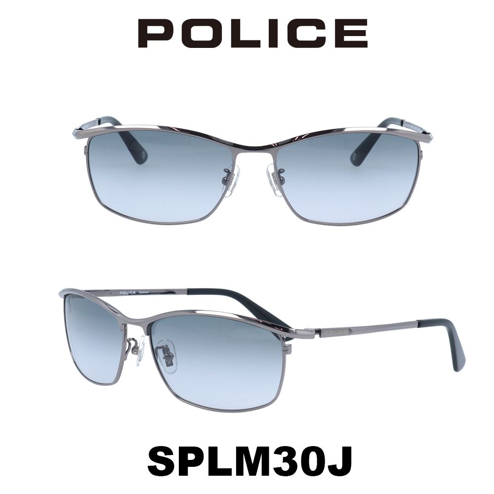 POLICE 2024年 ポリスサングラス SPLM30J 568 (シャイニー
