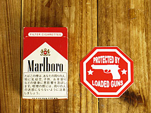 ステッカー PROTECTED BY LOADED GUNS