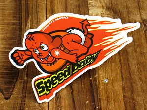 スピードナッツ(SPEEDNUTS)ステッカー/SPD-006
