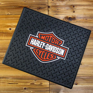 HARLEY DAVIDSON ロゴ フロア マット