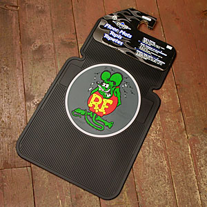RAT FINK（ラットフィンク） カーマット（車用マット） フロント用 2枚
