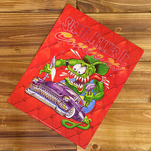 RAT FINK（ラットフィンク） ポスター Slam it!,Hammer it!＿PT