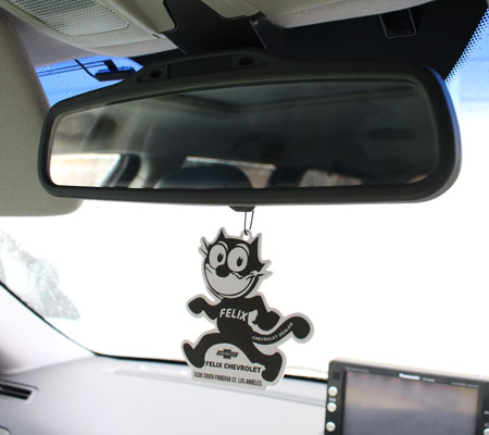 フィリックスのCAR MATEルームミラー FELIX THE CAT カーメイト バック