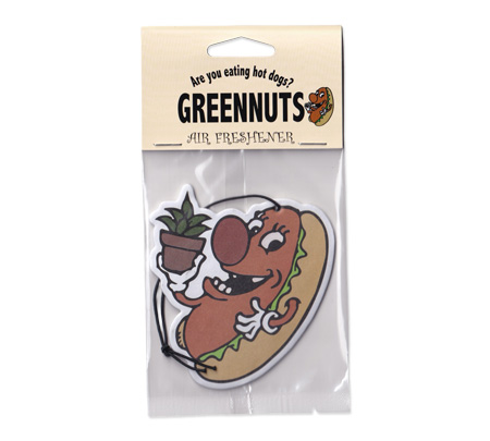 GREENNUTS エアフレッシュナー ホットドッグ