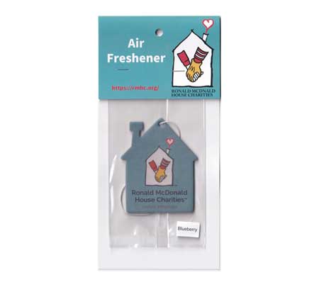 マクドナルド ドナルド エアフレッシュナー 芳香剤 車 おしゃれ キャラクター アメリカ アメリカン雑貨 McDonald ブルーベリーの香り | 