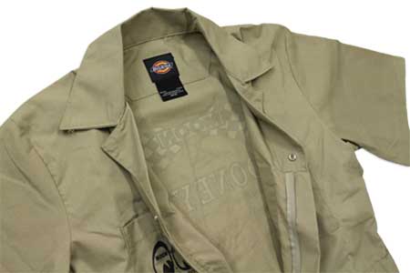 ムーンアイズ つなぎ メンズ 半袖 ディッキーズ Dickies おしゃれ