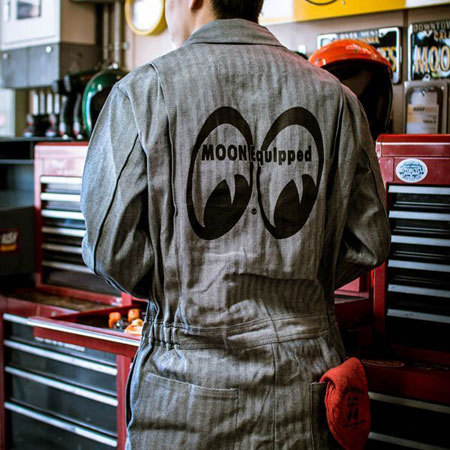 ムーンアイズ つなぎ メンズ Dickies ディッキーズ おしゃれ