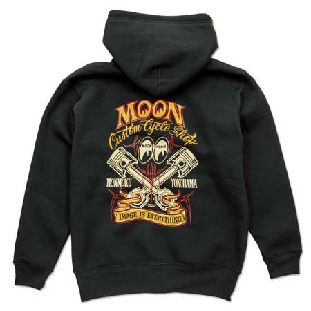 ムーンアイズ パーカー メンズ おしゃれ かっこいい アメカジ バイク