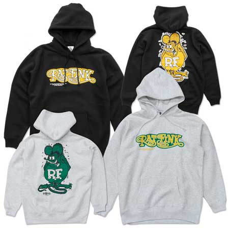 ラットフィンク パーカー メンズ おしゃれ かっこいい キャラクター