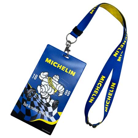 ミシュラン MICHELIN チケットホルダー ネックストラップ パスケース