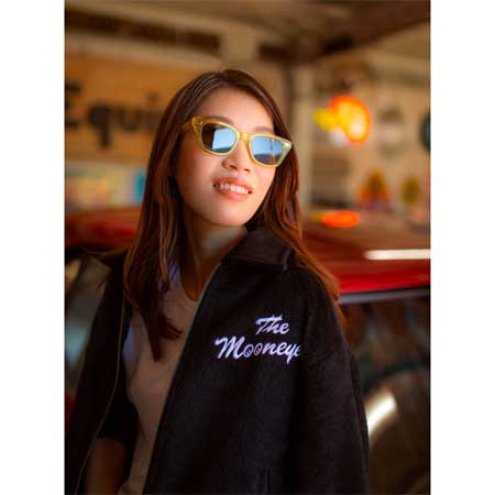 (レア) BLACK FLYS× MOONEYES 30周年記念限定版サングラス ムーンアイズ サングラス UVカット メンズ レディース アメリカン