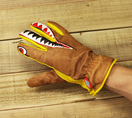 ジャムズゴールド バイク グローブ 冬 防寒 革 レザー ストリート 