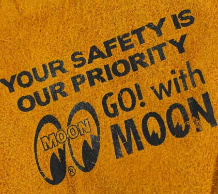 ムーンアイズ ワークグローブ 牛革 作業 アウトドア キャンプ ガーデニング アメリカン MOONEYES MOON レザーワークグローブ