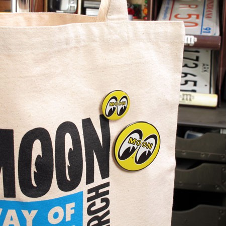 ムーンアイズ 缶バッジ 缶バッチ おしゃれ かっこいい アメリカン