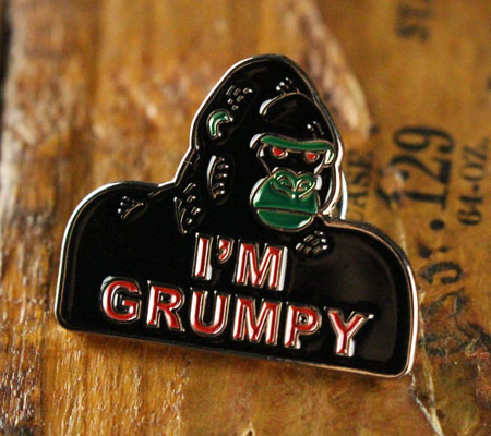 激レア　Betty Smith ピンバッジ ダルトン ピンバッジ ピンバッチ ピンズ 動物 ゴリラ おしゃれ