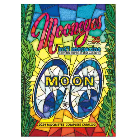 ムーンアイズ カタログ 本 雑誌 ホットロッド アメ車 バイク アメリカンカスタム MOONEYES インターナショナルマガジン 2024 | 