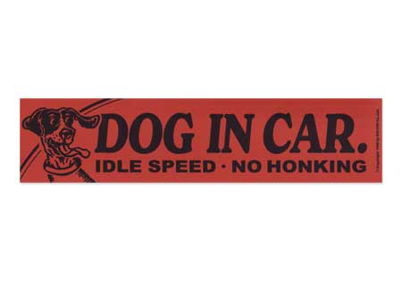 ダルトン マグネット Dog in car